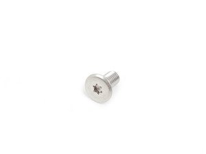ES#250766 - NB12-1 - 'Flush Line' Stainless License Plate Bolt - M6x12mm - Priced Each - Ultra thin bolt head for a smooth appearance - ECS - Audi Volkswagen