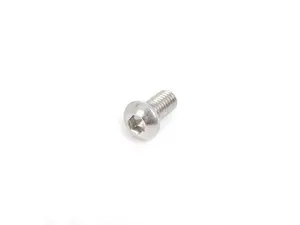 18-8 Stainless Steel Button Head Hex-Drive Screw, M6 x 1 mm Thread Size, 12 mm Long