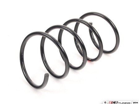 ES#1727653 - 2033214804 - Front Coil Spring - Priced Each - Two (2) red and one (1) white paint marking, fits left or right side - Genuine Mercedes Benz - Mercedes Benz