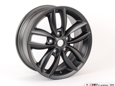 ES#2159817 - 36109804371 - R124 Double Spokes 5 Star Wheel 17" (5x120) Anthracite - Priced Each - 17 x 7J ET:50 - Genuine MINI - MINI