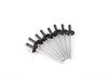 ES#2080973 - 54347276922 - Repair Kit For Convertible Top - Includes mount plates and rivets / washers to fix rear leaking tops! - Genuine MINI - MINI