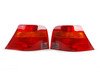 ES#2784541 - 1J6945095FKT2 - Golf Tail Light - Pair - Factory Golf tail lights with amber turn signal lenses - TYC - Volkswagen