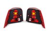 ES#2784541 - 1J6945095FKT2 - Golf Tail Light - Pair - Factory Golf tail lights with amber turn signal lenses - TYC - Volkswagen