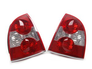 ES#2784591 - 3B7945095BKT - W8 Sedan Tail Light - Pair - (NO LONGER AVAILABLE) - OEM tail lights with chrome trim from the W8 model - Magneti Marelli - 