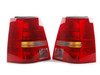 ES#2784513 - 1J9998002 - Ocean Style Tail Light Set - Tail lights from the European Golf Variant Ocean Edition model with red/red/clear/red lenses that fit all MK4 Jetta Wagons - TYC - Volkswagen
