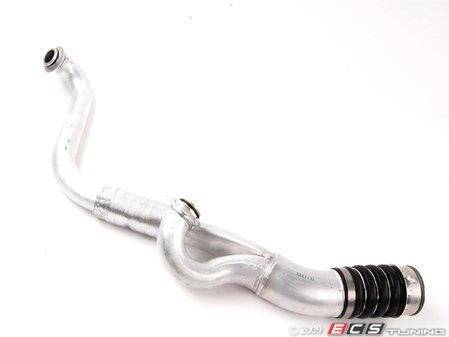 ES#26358 - 11657556551 - Intercooler Boost Pipe - Connects from turbocharger to inlet side of intercooler - Also known as a "Hot Side Charge Pipe" - Genuine BMW - BMW