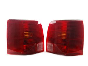 ES#2784570 - 3B9945095FKT - European Wagon Tail Light - Pair - Tail lights from the European model with clear reverse lenses - Depo - Volkswagen