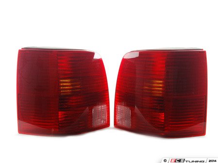 ES#2784570 - 3B9945095FKT - European Wagon Tail Light - Pair - Tail lights from the European model with clear reverse lenses - Depo - Volkswagen