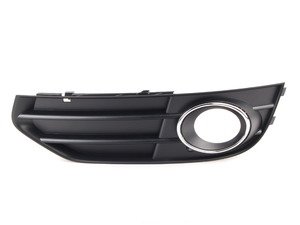 ES#2556796 - 8K0807681J01C - Fog Light Grille - Satin Black - Left - Keep your exterior looking clean - Genuine Volkswagen Audi - Audi