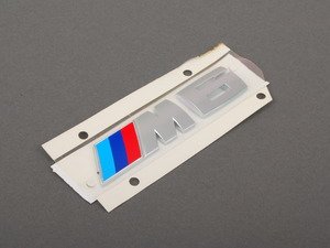 ES#79371 - 51147898225 - M6 Rear Emblem - Replacement M6 badge/emblem - Genuine BMW - BMW