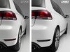 ES#2966360 - 009478ECS04KT - GTI Flush Kit - Black Bolts - Bring your stock wheels to the "flush" position - ECS - Volkswagen