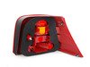 ES#2784538 - 1J6945095F - Golf Tail Light - Left - Factory Golf tail light with amber turn signal lens - TYC - Volkswagen