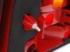 ES#2784538 - 1J6945095F - Golf Tail Light - Left - Factory Golf tail light with amber turn signal lens - TYC - Volkswagen