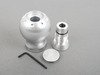 ES#1895204 - FKBKM -  Big Brushed Aluminum 5 Speed Shift Knob - (NO LONGER AVAILABLE) - The first VAG specific shift knob solution - Forge - 