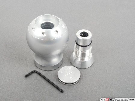 ES#1895204 - FKBKM -  Big Brushed Aluminum 5 Speed Shift Knob - (NO LONGER AVAILABLE) - The first VAG specific shift knob solution - Forge - 