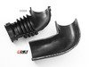 ES#2707642 - 000672ECS01A -  Silicone Turbo Inlet Hose - Audi B8 A4/A5 2.0T - Flexible silicone smooths the intake tract & hinders collapsing. The ultimate in durability! - ECS - Audi