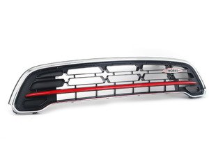 ES#2787489 - 51139812862 - John Cooper Works Front Grille - Newer Style - Mount above the front bumper - Genuine MINI - MINI