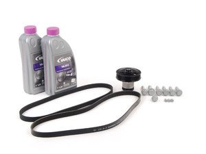 ES#2792915 - 07K121011BKT2 - Water Pump Replacement Kit - Featuring URO water pump - Assembled By ECS - Volkswagen