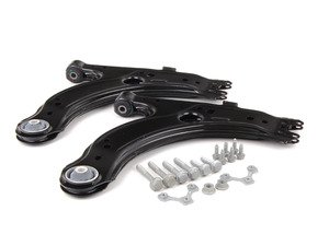 ES#2795131 - 1J0407151CKT2 - Front Control Arm Kit - Featuring complete control arms with installation hardware - Assembled By ECS - Volkswagen