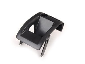 ES#1833634 - 1K588589382V - Rear seat release trim - left - Titanium black trim that surrounds rear seat lock on driver's side - Genuine Volkswagen Audi - Volkswagen