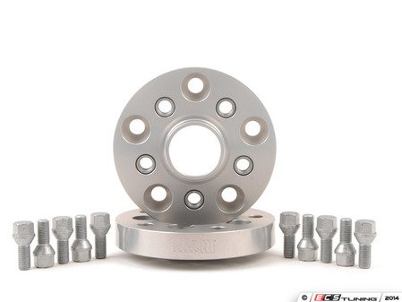 ES#2576087 - 50725725 - TRAK+ Wheel Adapter - 25mm Thickness - Adapts Audi/VW wheels (5x100 bolt pattern, 57.1mm center bore) to your BMW (5x120 bolt pattern, 72.6mm center bore) - H&R - BMW