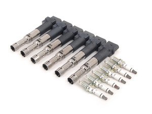 ES#2785152 - 022998715CKT -  Ignition Service Kit - (NO LONGER AVAILABLE) - Includes six Genuine spark plugs and OE coil packs - NFIS Original Equipment - Volkswagen