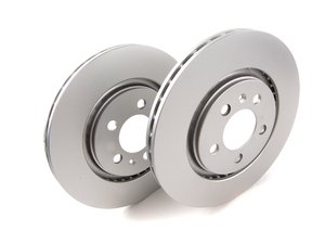 ES#11725 - 1H0615301AKT4 - Front Brake Rotors - Pair (280x22) - Featuring a protective Meyle Platinum coating - Meyle - Volkswagen