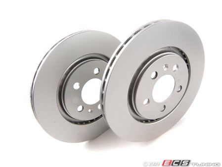 ES#11725 - 1H0615301AKT4 - Front Brake Rotors - Pair (280x22) - Featuring a protective Meyle Platinum coating - Meyle - Volkswagen