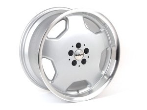 ES#2762401 - 803-4kt - 18" Style 803 Wheels - Set Of Four - (NO LONGER AVAILABLE) - 18"x9.5" ET35 57.1CB 5x100 Silver with Machined Lip - Alzor - 