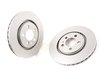 ES#11725 - 1H0615301AKT4 - Front Brake Rotors - Pair (280x22) - Featuring a protective Meyle Platinum coating - Meyle - Volkswagen