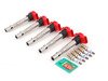 ES#2748217 - 06E905115EK5CKTB - Ignition Service Kit - Includes five OE red coil packs and five Bosch spark plugs - Assembled By ECS - Volkswagen