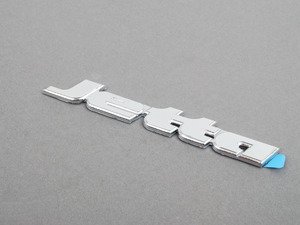 ES#6231 - 1HM853687ACGX2 - "Jetta" Rear Insignia - Stick on trunk "Jetta" emblem for your Mk3 - Genuine Volkswagen Audi - Volkswagen