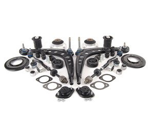 ES#2622474 - 33329061945KT4 - Front And Rear Suspension Refresh Kit - Level 3 - Complete front and rear suspension rebuild kit - featuring Meyle HD parts - Assembled By ECS - BMW