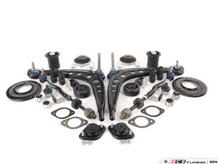 ES#2622474 - 33329061945KT4 - Front And Rear Suspension Refresh Kit - Level 3 - Complete front and rear suspension rebuild kit - featuring Meyle HD parts - Assembled By ECS - BMW