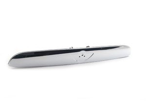 ES#2729159 - 51137362125 - Trunk Lid Grip - Chrome - Located above the license plate on the trunk : reverse camera option - Genuine MINI - MINI
