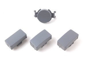 ES#142884 - 52108219226 - Seat Trim Cover - Grey - Small trim pieces used for cover plates - Genuine BMW - BMW
