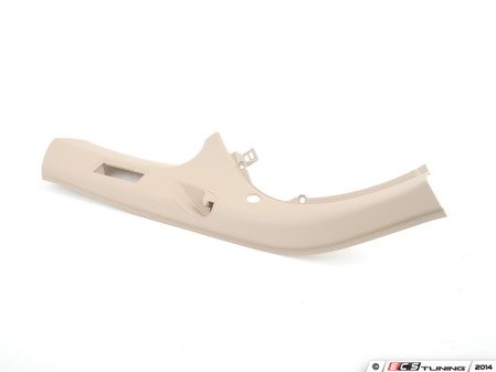 ES#114058 - 51438232015 - "D" Pillar Trim - Left - (NO LONGER AVAILABLE) - Hell Beige/Beige, located next to liftgate - Genuine BMW - 