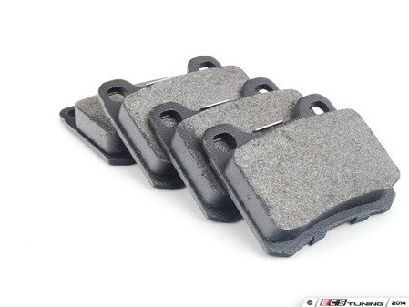 ES#2598570 - 0004209820 - Rear Brake Pad Set - For Vehicles With Two (2) Retaining Pin Rear Brake Pads - Bosch - Mercedes Benz