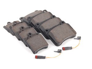 ES#2763104 - 0044205120KT6 - Front & Rear Brake Pad Kit - Sport - Featuring OP Parts Pads - Assembled By ECS - Mercedes Benz