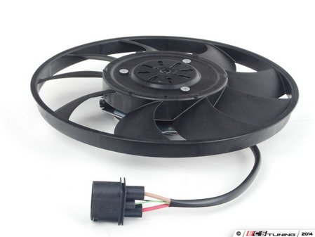 ES#2556073 - 4H0959455AE - A/C Condenser Fan - Electronic fan with control unit - Located on the Right side - Genuine Volkswagen Audi - Audi