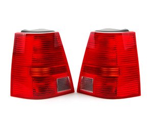 ES#2784521 - 1J9945095RKT - Bora Variant Tail Light Set - Tail lights from the European Bora Variant model with red/red/red/red lenses that fit all MK4 Jetta Wagons - TYC - Volkswagen