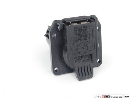 ES#4830982 - 11-893P - 7-Pin Trailer Harness Connector - Towing harness adapter - Pollak - Audi Volkswagen Porsche