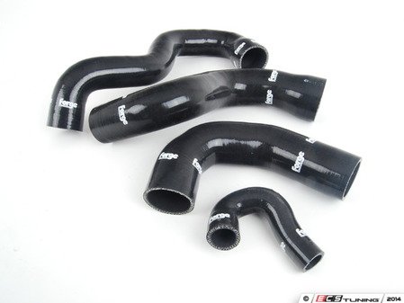 ES#2598869 - FMKTA4B8BLK - Silicone Turbo Hose Kit - Black - (NO LONGER AVAILABLE) - A complete hose kit from the turbocharger - Forge - 