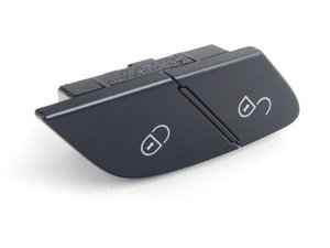 ES#1808077 - 25182009109174 - Lock Switch - Left Front Door - Black (Color Code 9174) - Genuine Mercedes Benz - Mercedes Benz