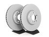 ES#2837264 - 34116851269KT1 - Front Brake Service Kit - Featuring Zimmermann rotors and ECS DD23 Daily Driver ceramic pads - Assembled By ECS - BMW