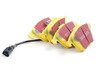 ES#2765841 - 1K0615301MKT8 - performance front brake Service Kit (345x30) - Featuring ECS V5 drilled and slotted rotors and EBC YellowStuff pads - Assembled By ECS - Volkswagen