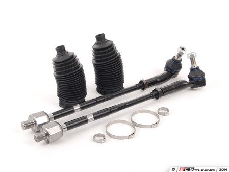 ES#2796259 - 1J0422803HKT2 - Tie Rod Service Kit - Kit services both left and right side. Featuring Febi tie rods. - Assembled By ECS - Volkswagen