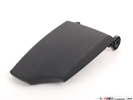 ES#242793 - 51169122572 - Arm Rest Cover Lid - Black Faux-Leather (Vinyl) - Genuine BMW - BMW