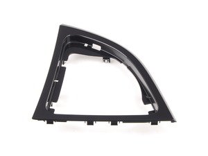 ES#88005 - 51169121720 - Gearshift Trim Cover - High Gloss Black. Surrounds your shift lever. - Genuine BMW - BMW