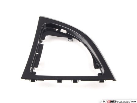 ES#88005 - 51169121720 - Gearshift Trim Cover - High Gloss Black. Surrounds your shift lever. - Genuine BMW - BMW